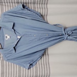 Maternity Old Navy Twill Dress